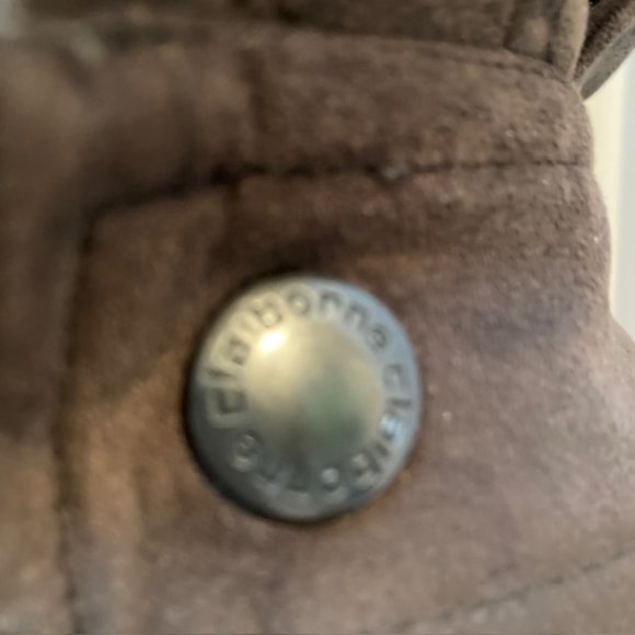 Claiborne Men’s Microsuede Barn jacket in Brown XL - Picture 3 of 9
